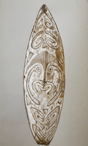 Ancestral Tablet (Gope), painted wood, | Free Photo - rawpixel