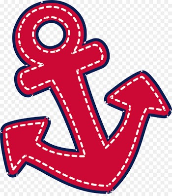 Anchor Euclidean vector Watercraft - Vector red anchor 