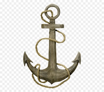 Anchor Rope Ship Sailor Boat - Hand-painted rope anchor hook 