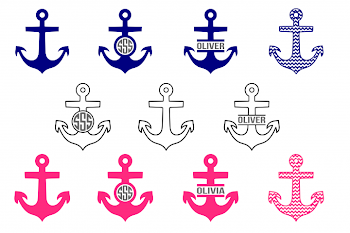 Anchor svg, nautical svg