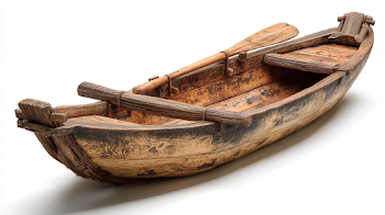 Ancient Chu Kingdom Wooden Boat