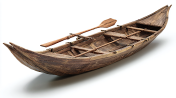 Ancient Chu Kingdom Wooden Boat