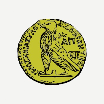 Ancient coin collage element, vintage | Free PSD Illustration - rawpixel