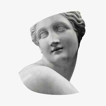Ancient Greek woman marble statue | Free PSD - rawpixel