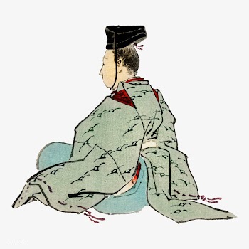 Ancient japanese emperor by Kōno Bairei (184.. | Free stock vector - 467173