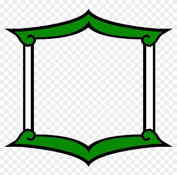 Ancient Rome-roman Inspired Border Frame Png Transparent - Green Border Transparent