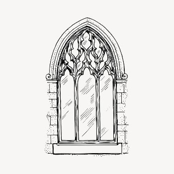 Ancient window clipart, vintage hand | Free Vector - rawpixel