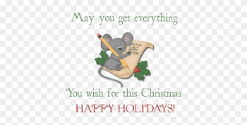 And I'd Also Like To Thank Him For Being My One And - Happy Holidays Images Wishes Animated