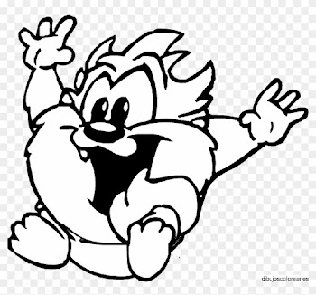 Anda Mungkin Juga Meminati El Pato Lucas Para Dibujar - Baby Looney Tunes Coloring Pages