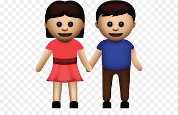 Andrea Constand Emoji Holding hands Woman Sticker - Emoji 