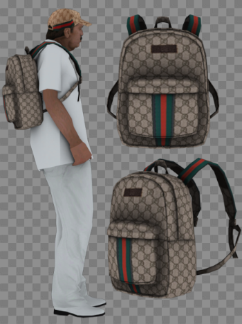 Andreas San Auto Backpack Multiplayer Bag Theft