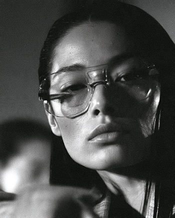 Androgynous Elegance: Futuristic Fashion Portrait
