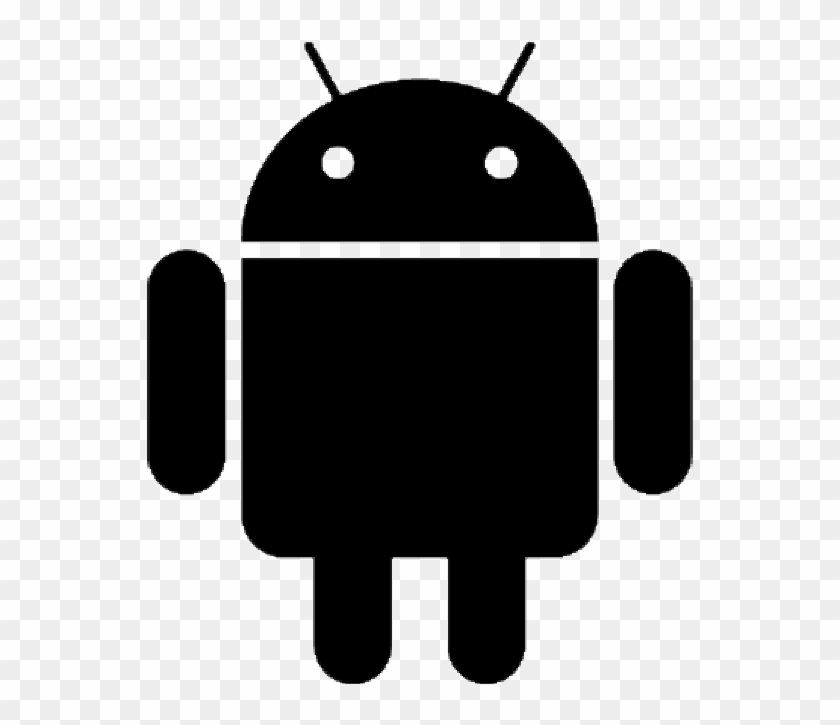 Android Black Logo Hd Wallpapers Android Black Logo - Android Logo Black Png