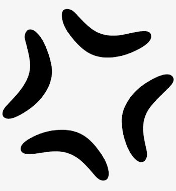 Android Emoji 1f4a2 - Anime Mad Symbol Transparent - Free ...