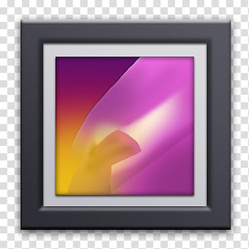 Android Icons R Honeycomb, Gallery, square gray frame illustration transparent background PNG clipart