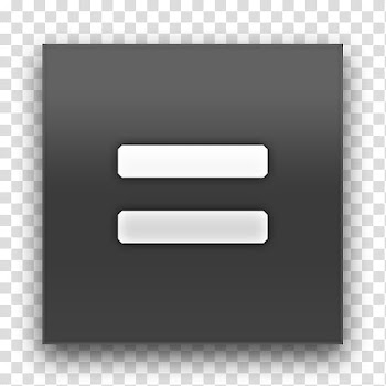 Android Style Icons R, Calculator, black and white wooden frame transparent background PNG clipart