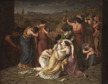 Andromache in powerlessness at the sight | Free Photo - rawpixel