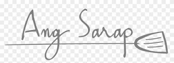 Ang Sarap - Calligraphy