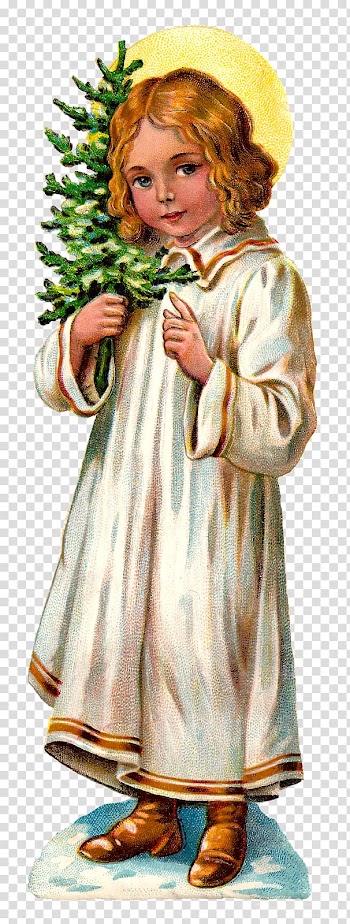 Angel Christmas tree Christkind, angel transparent background PNG clipart
