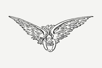 Angel clipart illustration psd. Free | Free PSD - rawpixel