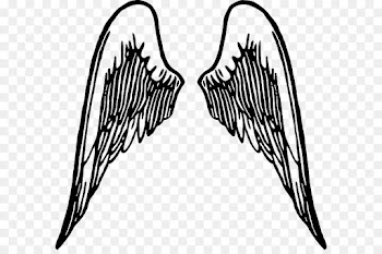 Angel, Drawing, Cartoon, Wing, Line Art PNG