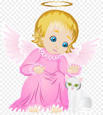 angel fictional character cartoon pink clip art
