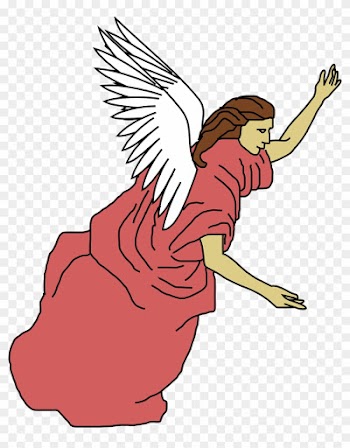 Angel Free To Use Clip Art - Angels Flying Clipart