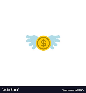 angel investor creative icon from
