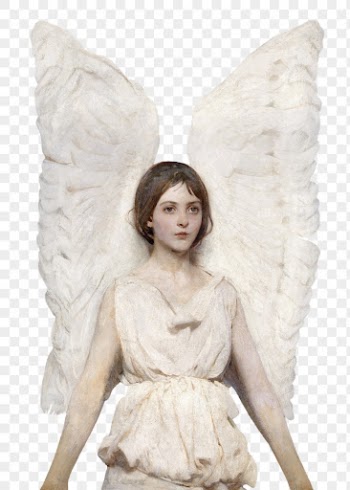 Angel png sticker, Abbott Handerson | Free PNG - rawpixel