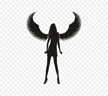 Angel Sticker Wall decal Illustration - angel 