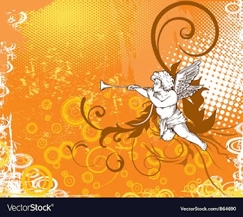 Angel vector image