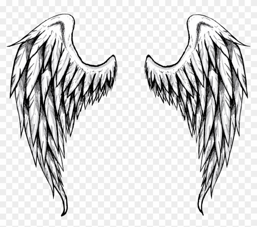 Angel Wings Drawing