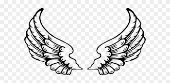 Angel Wings Free Clipart Images - Angel Wings And Halo