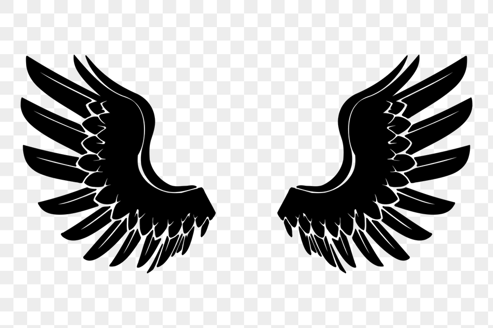 Angel wings png sticker, decorative | Free PNG - rawpixel
