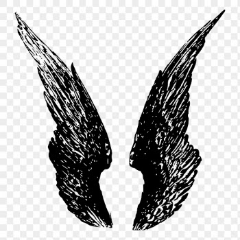 Angel wings png sticker vintage | Free PNG - rawpixel