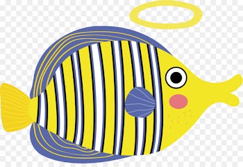 Angelfish Clip art - Clown fish vector 