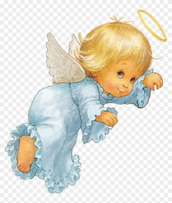 Angelitos Bebe - Baby Angel Png