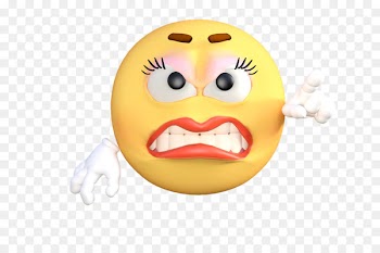 Anger Emoji Emotion Emoticon Love - smiley 