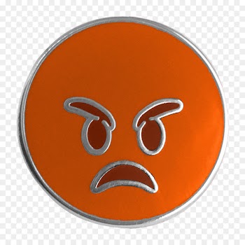 Anger Sticker - Angry Emoji Transparent PNG 