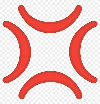 Anger Symbol Icon - Anime Angry Symbol, HD Png Download ...