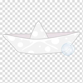 Angle, Hand painted white boat transparent background PNG clipart