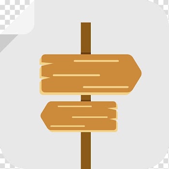 Angle material line font, Wooden sign transparent background PNG clipart