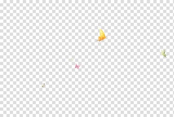 Angle Pattern, Color hand-painted cartoon butterfly transparent background PNG clipart