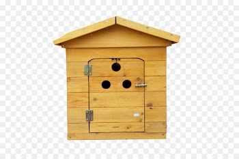 Angle Shed Bird Houses - bolt dog 