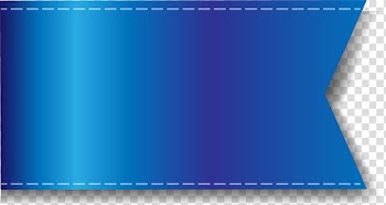 Angle , Small fresh blue ribbon transparent background PNG clipart