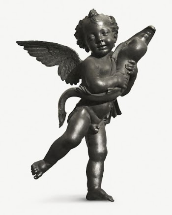 Angle with dolphin statue collage | Free PSD - rawpixel