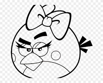 Angry Bird Girl Coloring Pages Egaodaiji Info Candy - Girl Angry Birds Coloring Pages