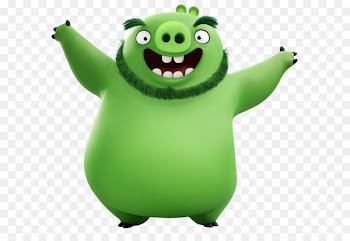 Angry Birds Action! Domestic pig The Angry Birds Movie: Too Many Pigs Chef Pig Film - The Angry Birds Movie Pig Leonard PNG Transparent Image 