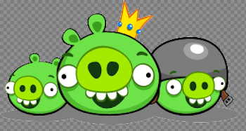 Angry Birds Pig PNG Background Image