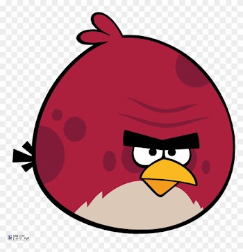 Angry Birds Star Wars Clip Art - Angry Birds Big Red Bird